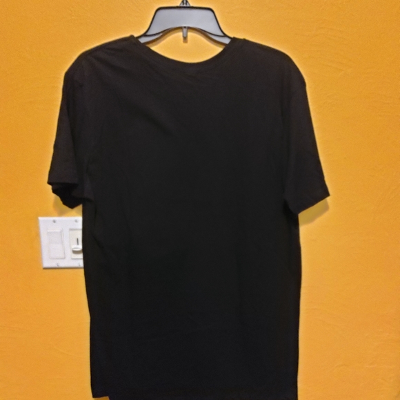 NWT Men's L Black Cotton NBC Tee Firm Price - Picture 2 of 2